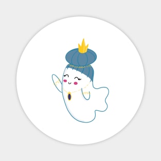 Little Ghost Ornate Magnet